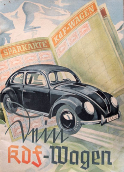 Volkswagen KdF Modelprogram 1939 "Mein KdF-Wagen" Carbrochure (8167)